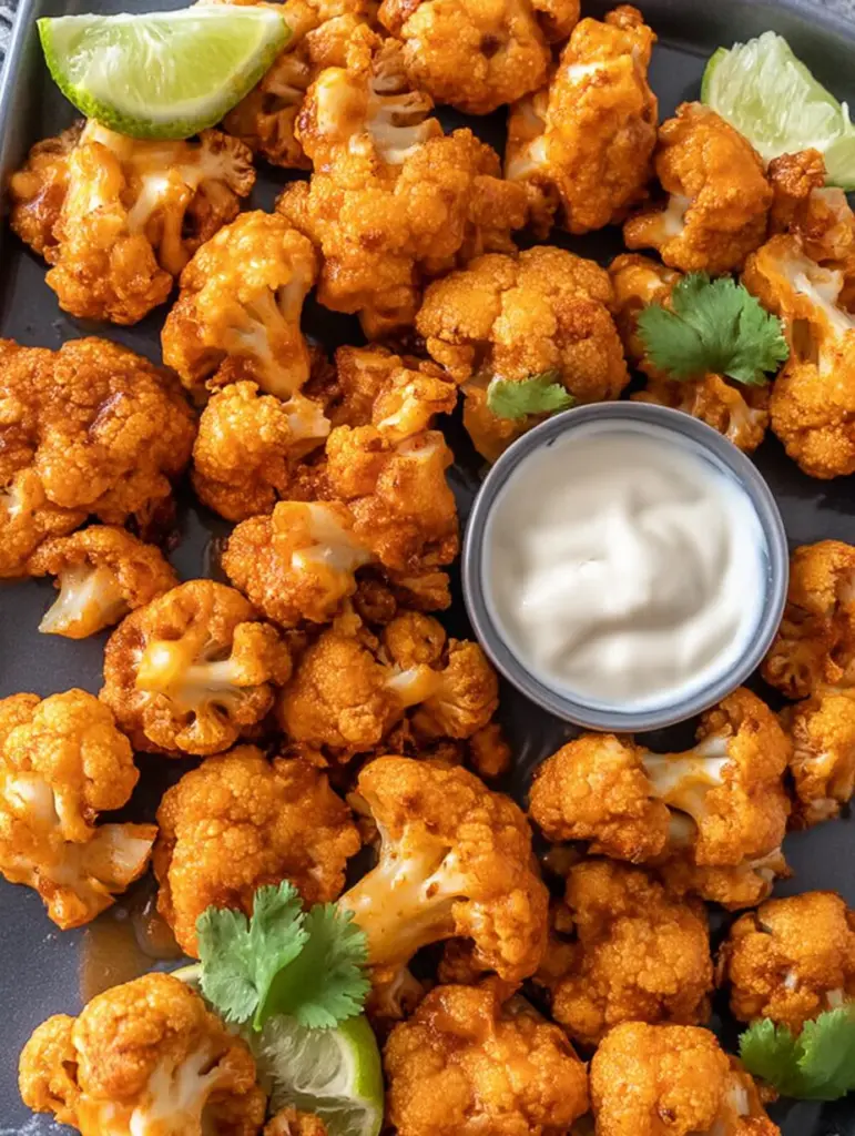 Air Fryer Buffalo Cauliflower Recipe