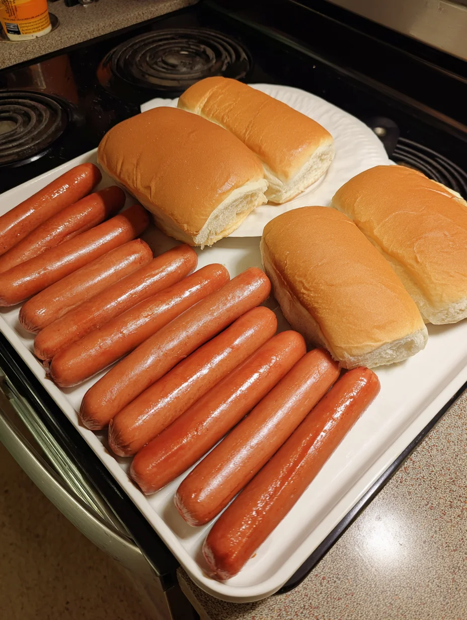 Air Fryer Hot Dogs