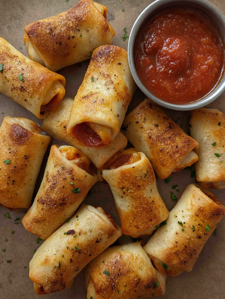 Air Fryer Pizza Rolls