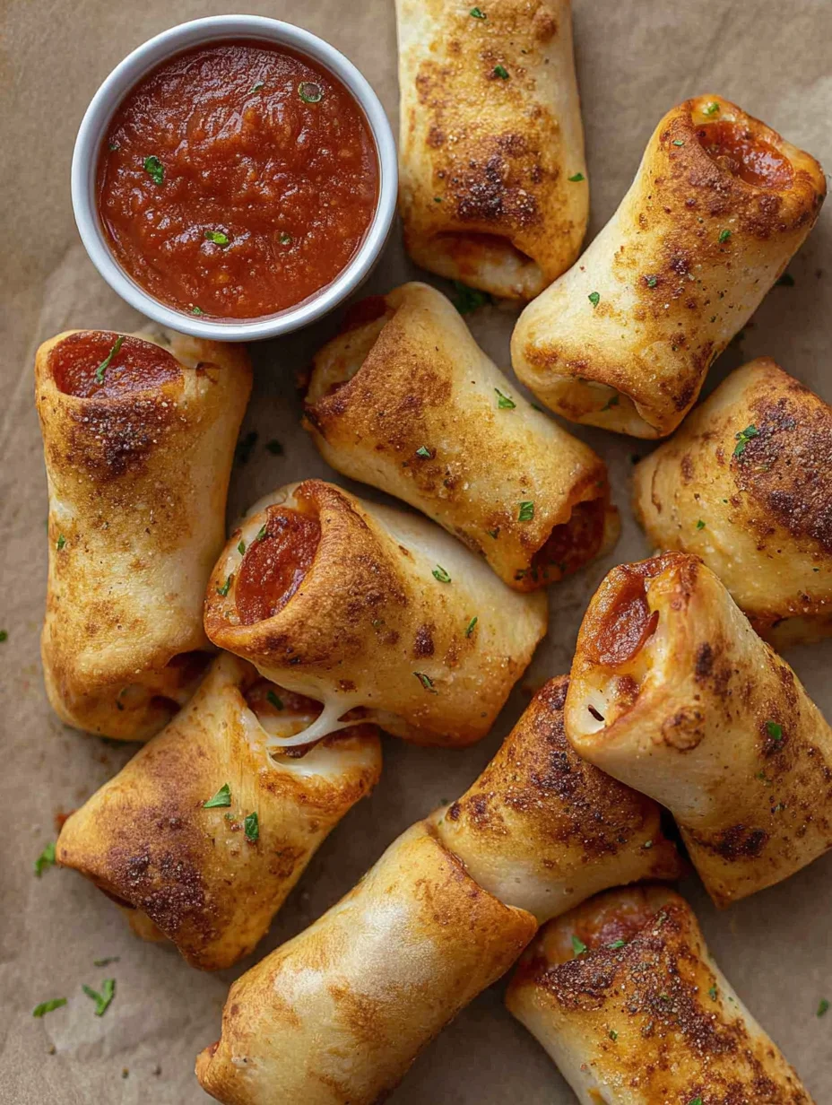 Air Fryer Pizza Rolls