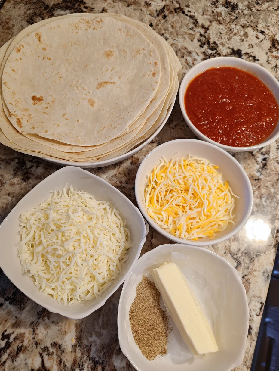 Air Fryer Tortilla Garlic Bread