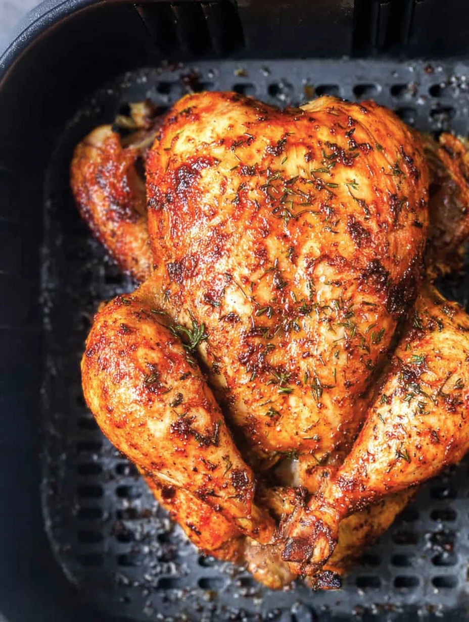 Air Fryer Whole Chicken