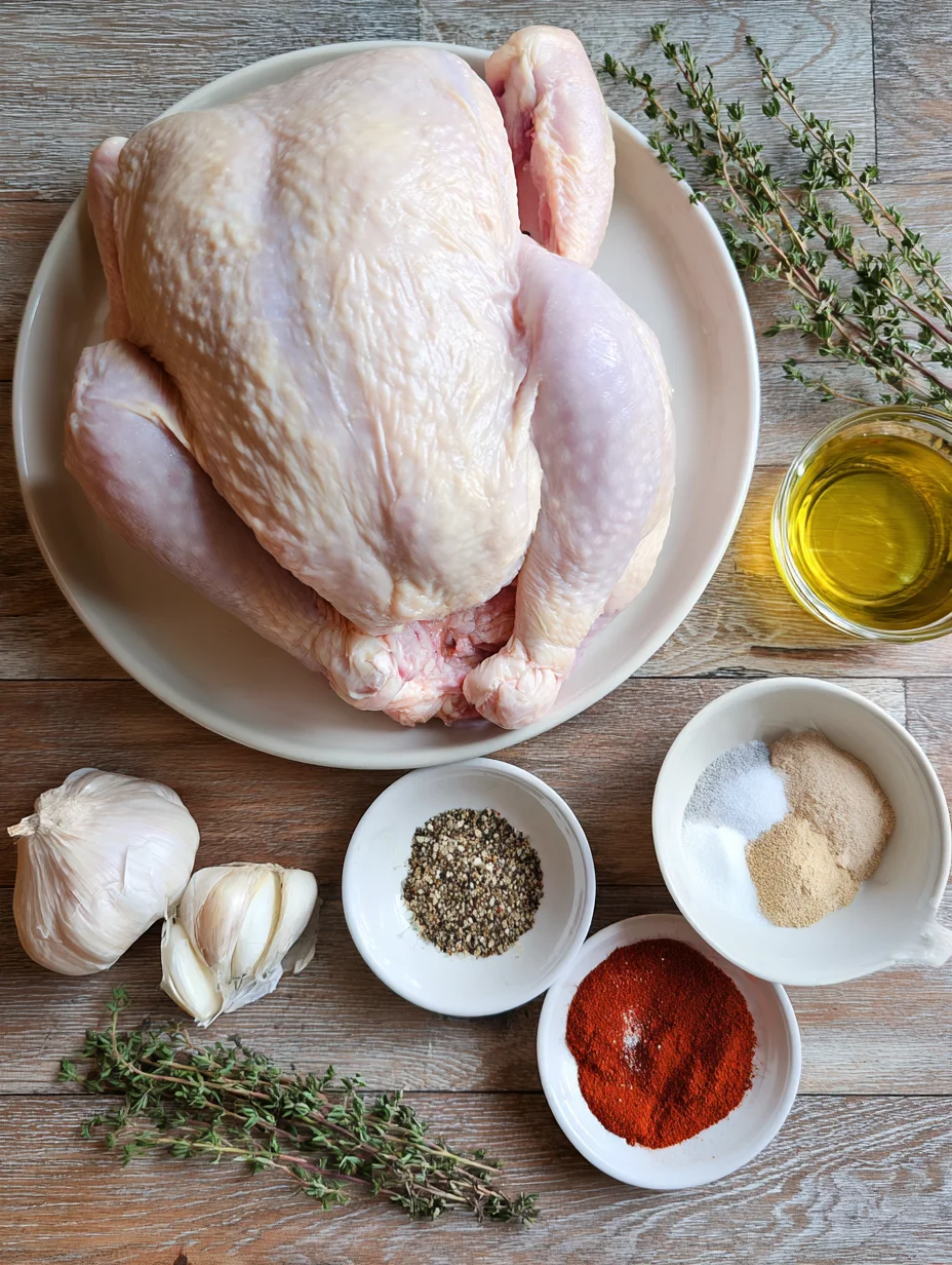 Air Fryer Whole Chicken