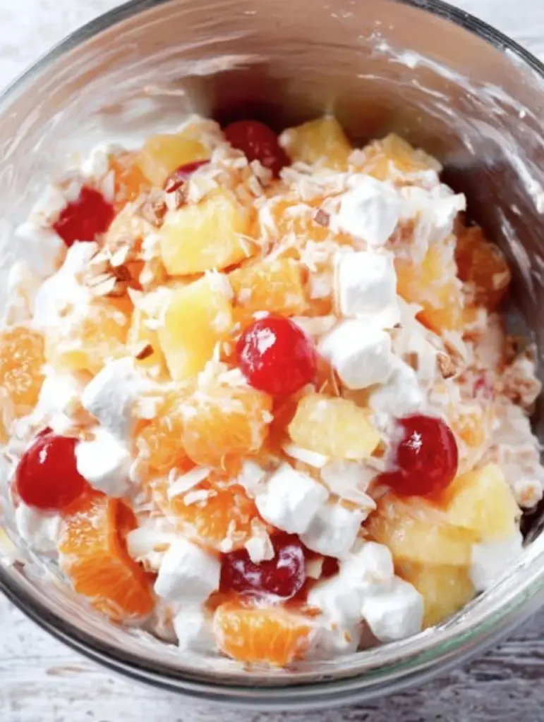 Ambrosia Salad Recipe with Cool Whip