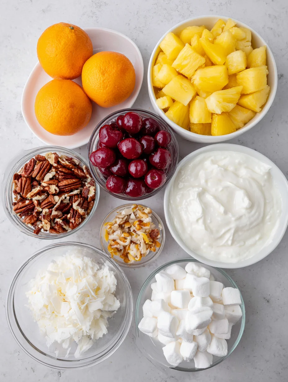 Ambrosia Salad Recipe with Cool Whip