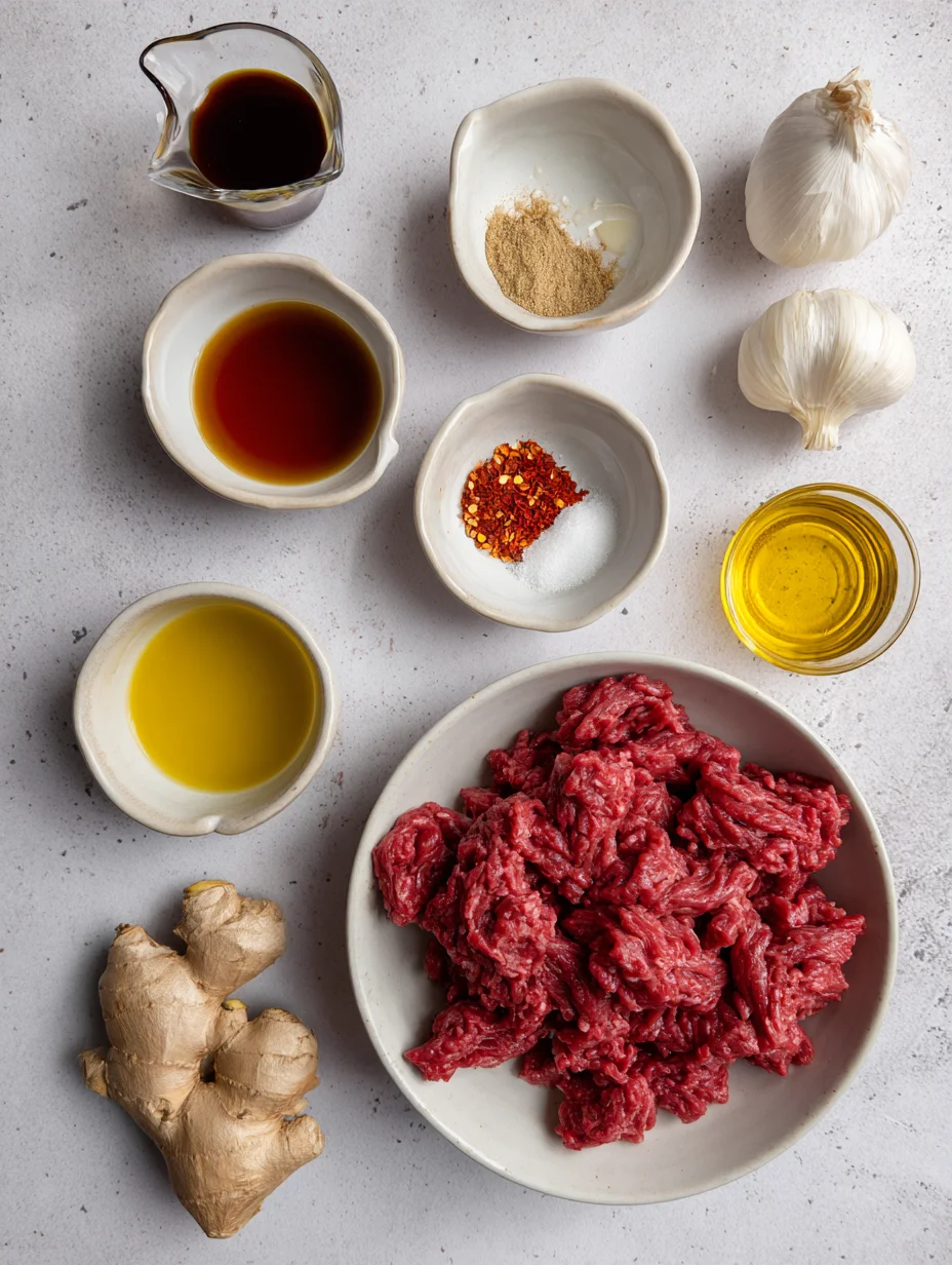 Asian Style Ground Beef Lettuce Wraps