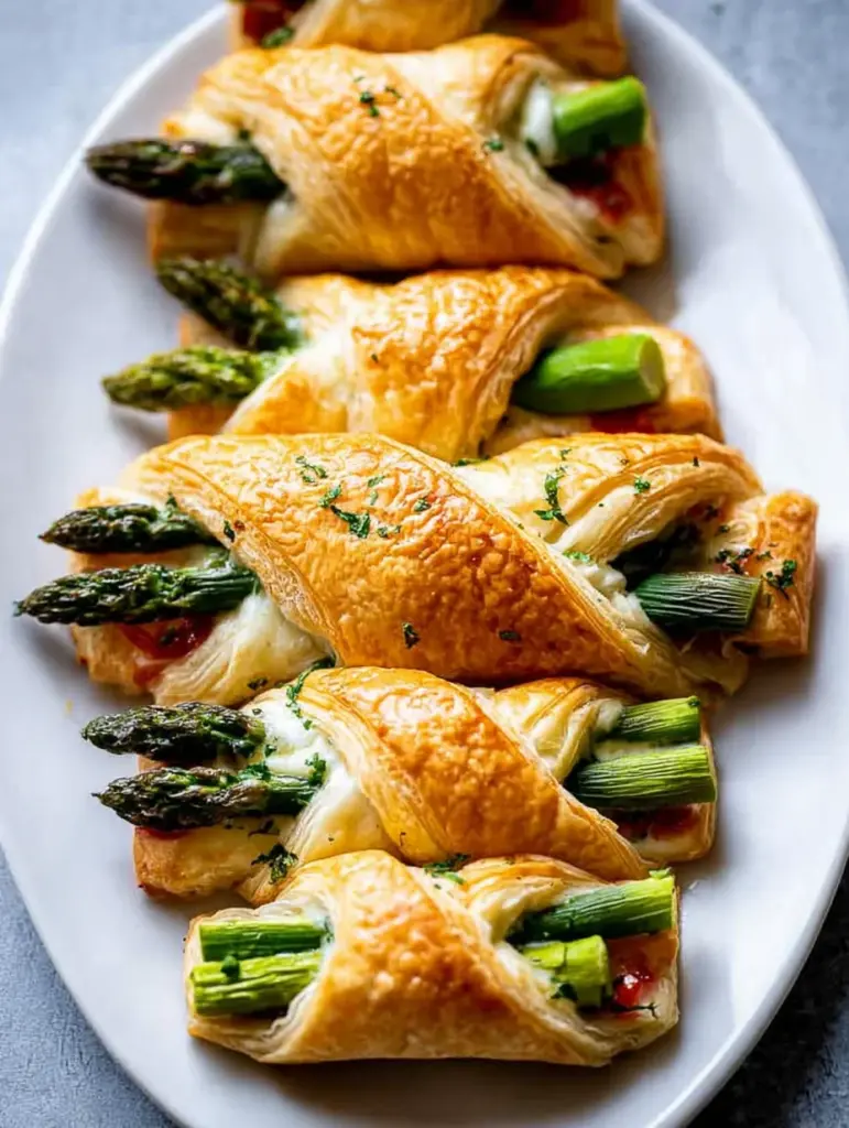 Asparagus Puff Pastry Bundles