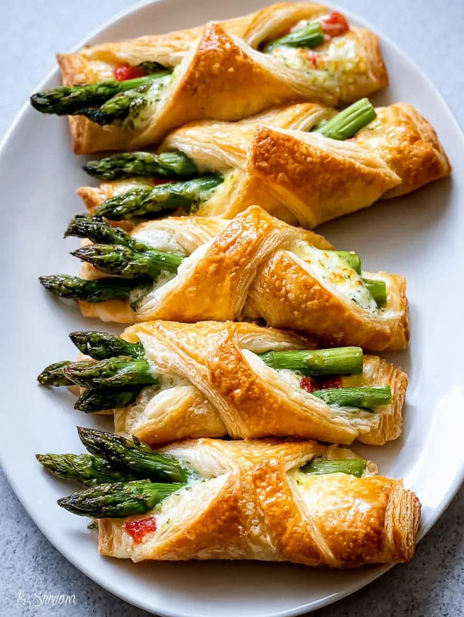 Asparagus Puff Pastry Bundles
