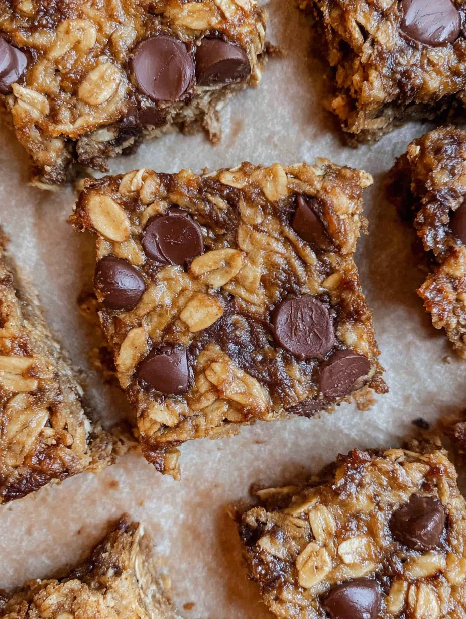 Banana Oatmeal Bars