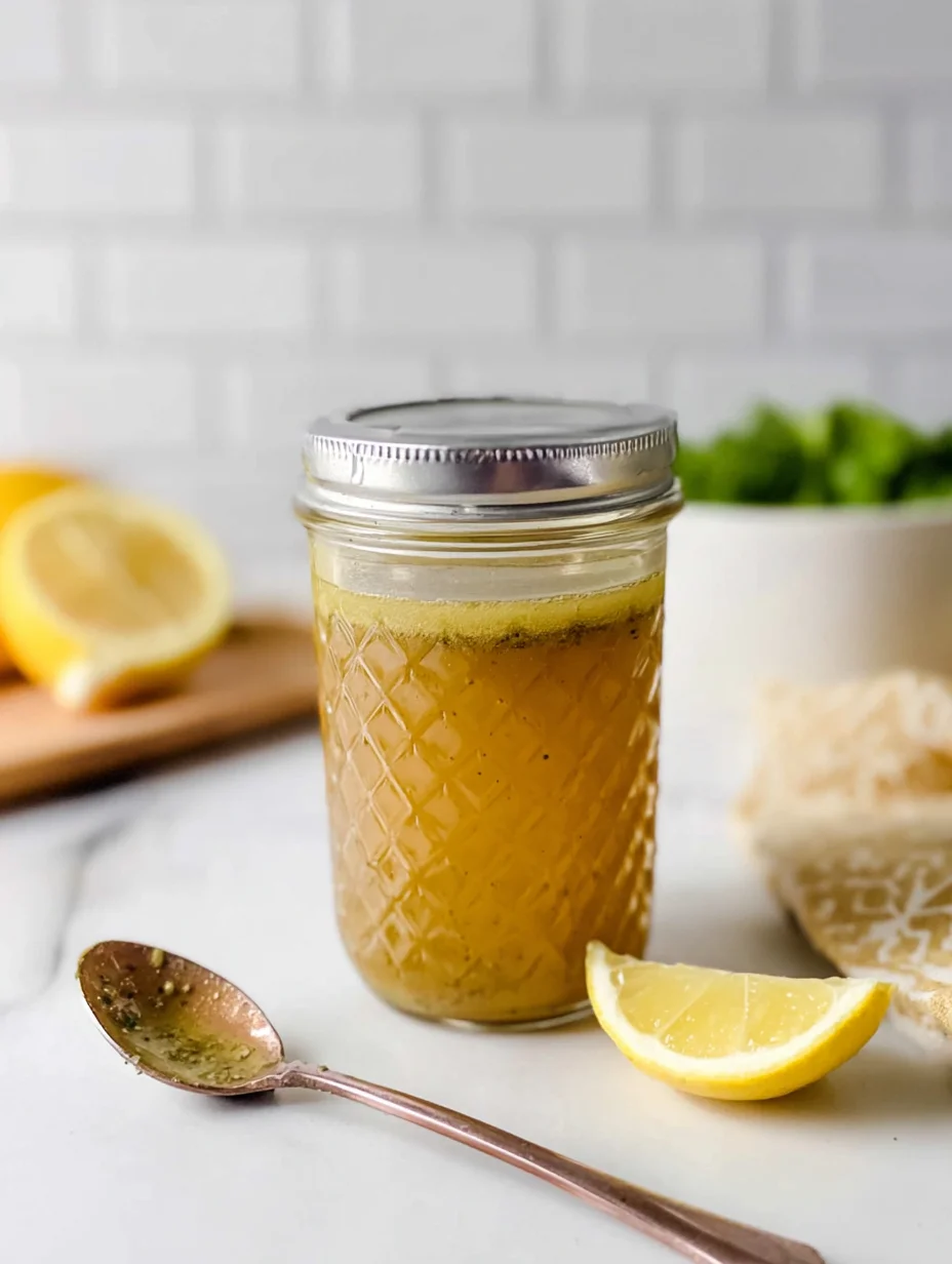 Basic Lemon Vinaigrette Dressing