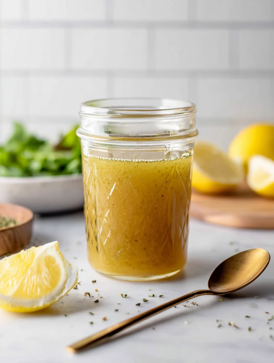 Basic Lemon Vinaigrette Dressing