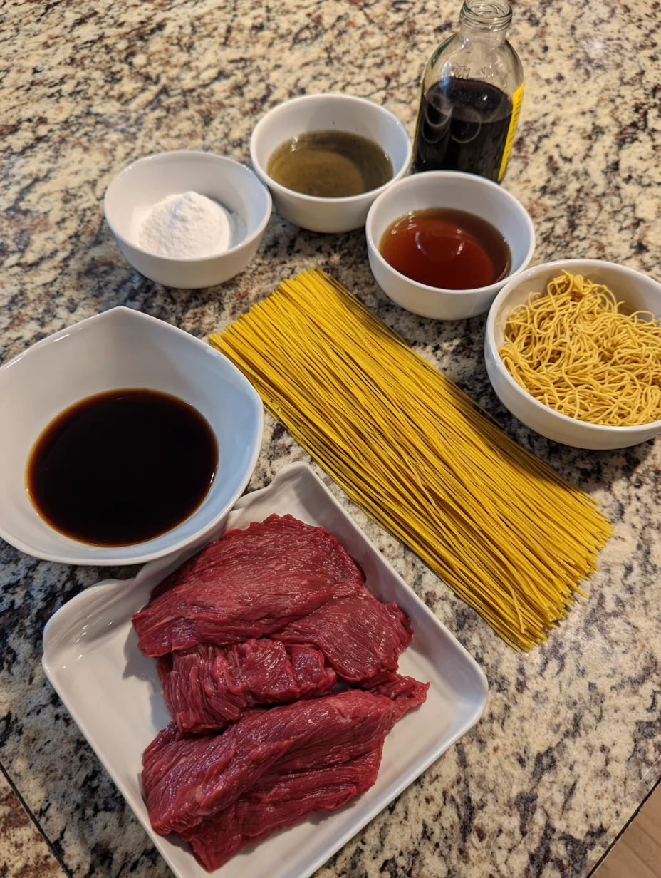 Beef Pan-Fried Noodles
