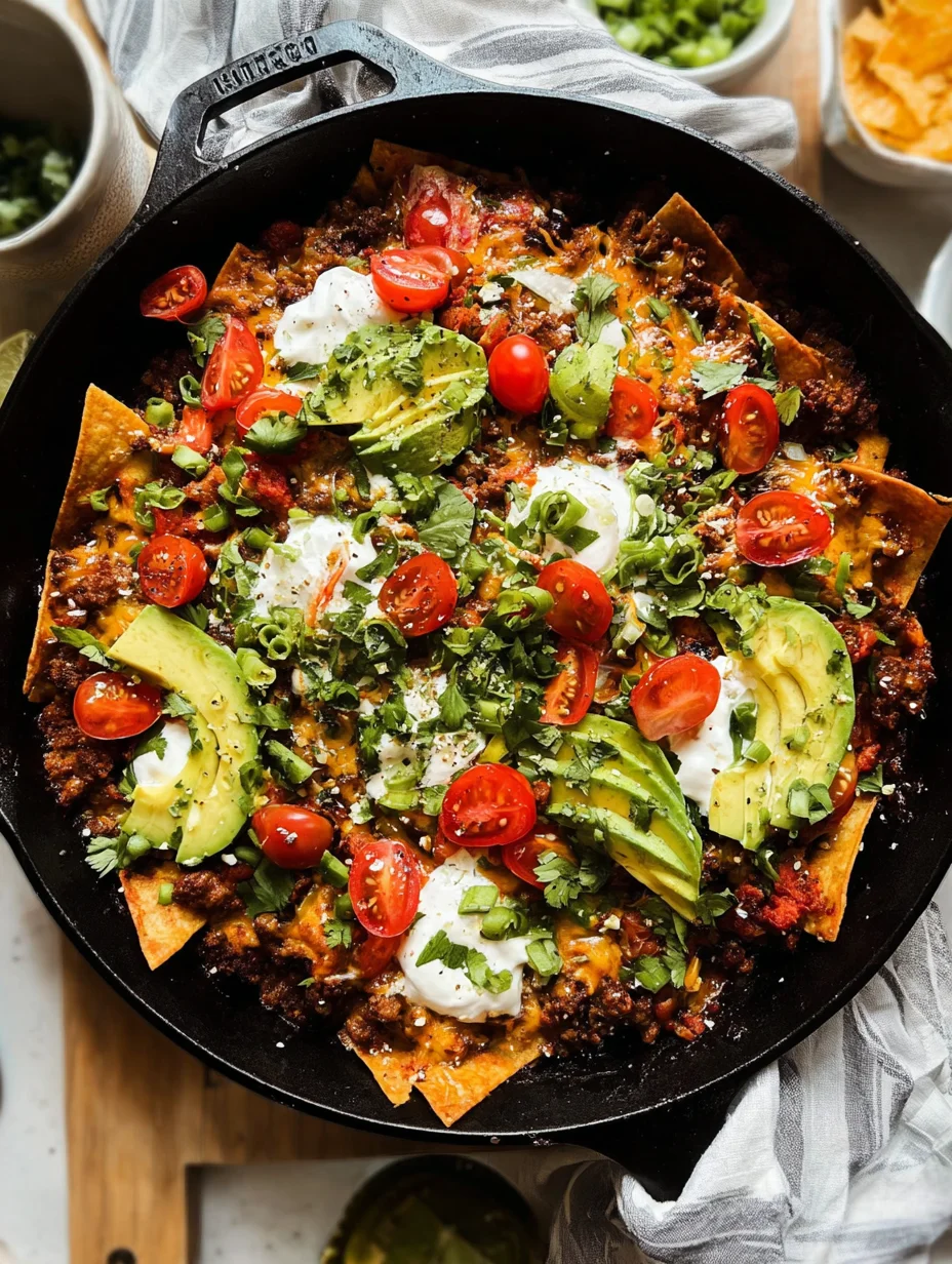 Beef Skillet Enchiladas