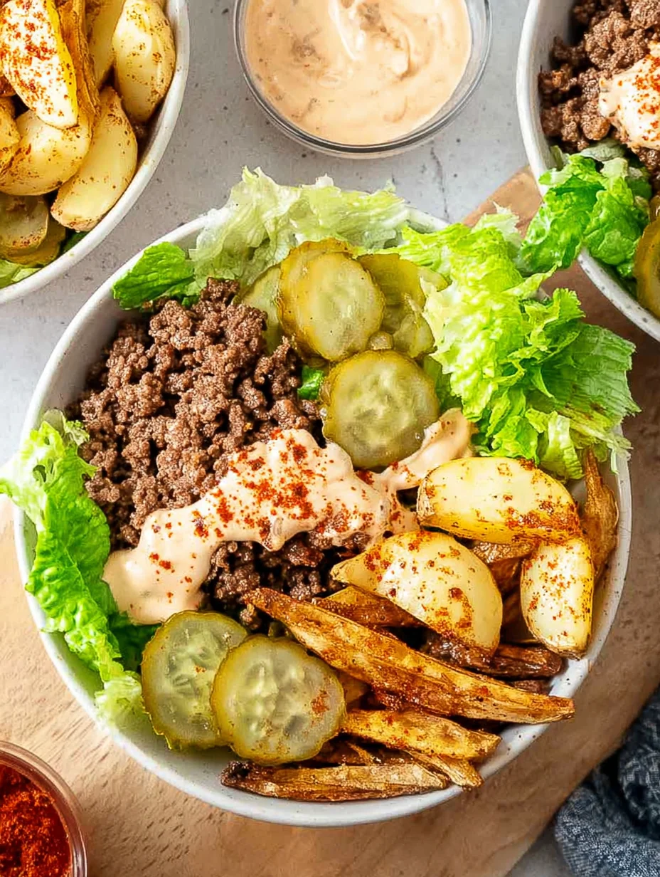 Burger Bowls