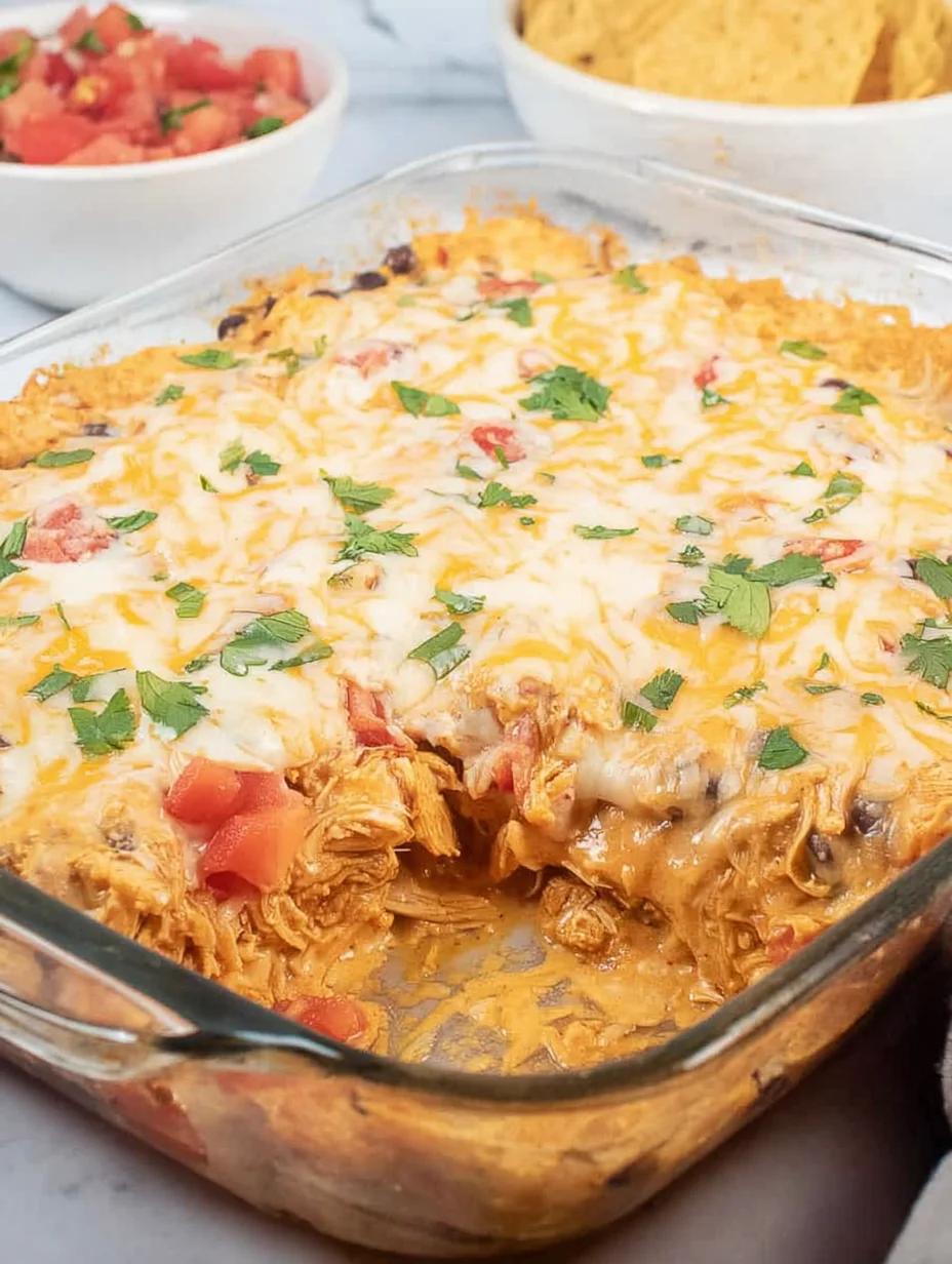 Chicken Taco Casserole