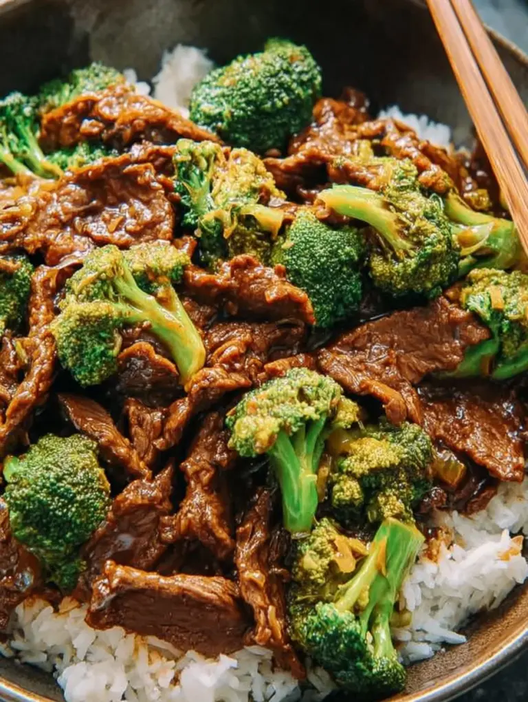 Chinese Beef and Broccoli