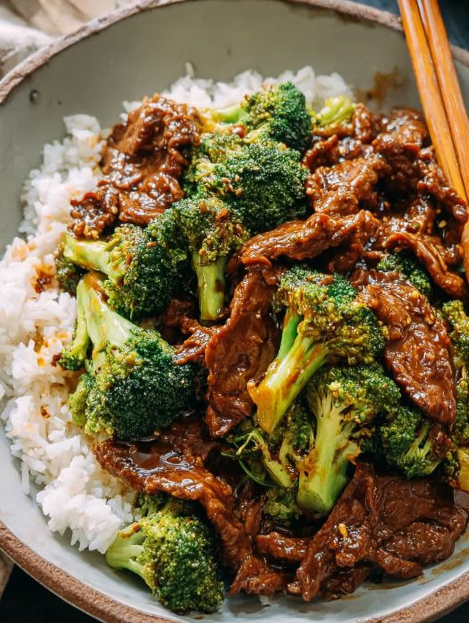 Chinese Beef and Broccoli