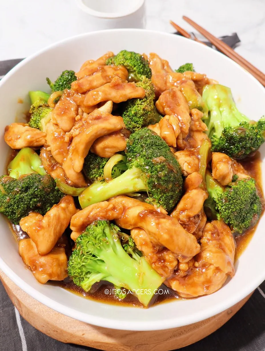 Chinese Chicken and Broccoli