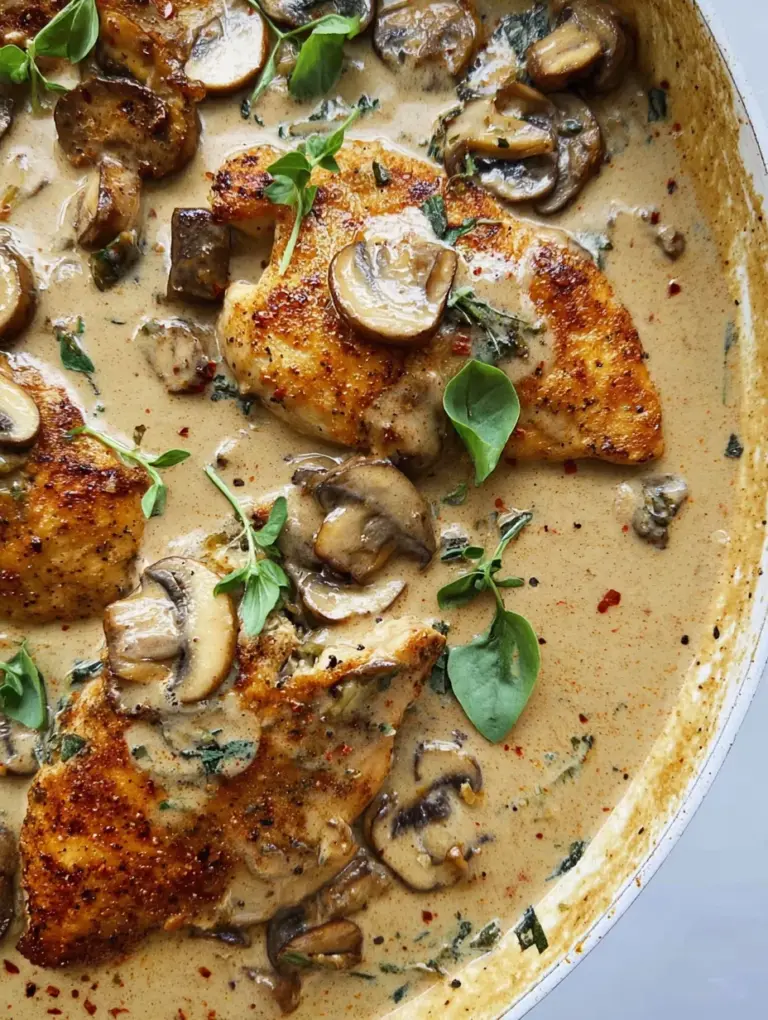 Creamy Mushroom Chicken