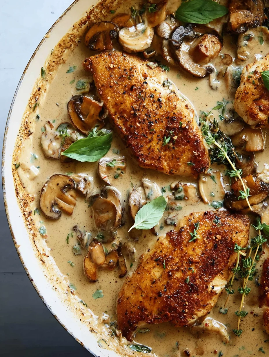 Creamy Mushroom Chicken