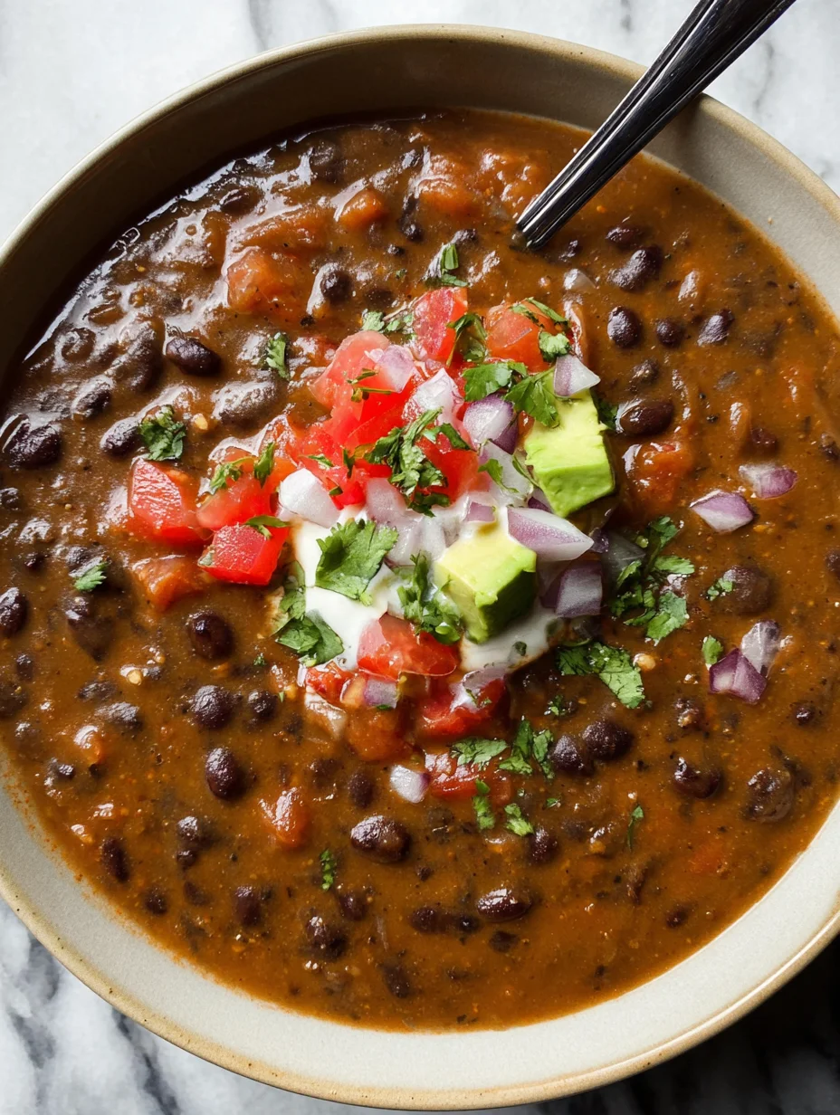 Easy Black Bean Soup