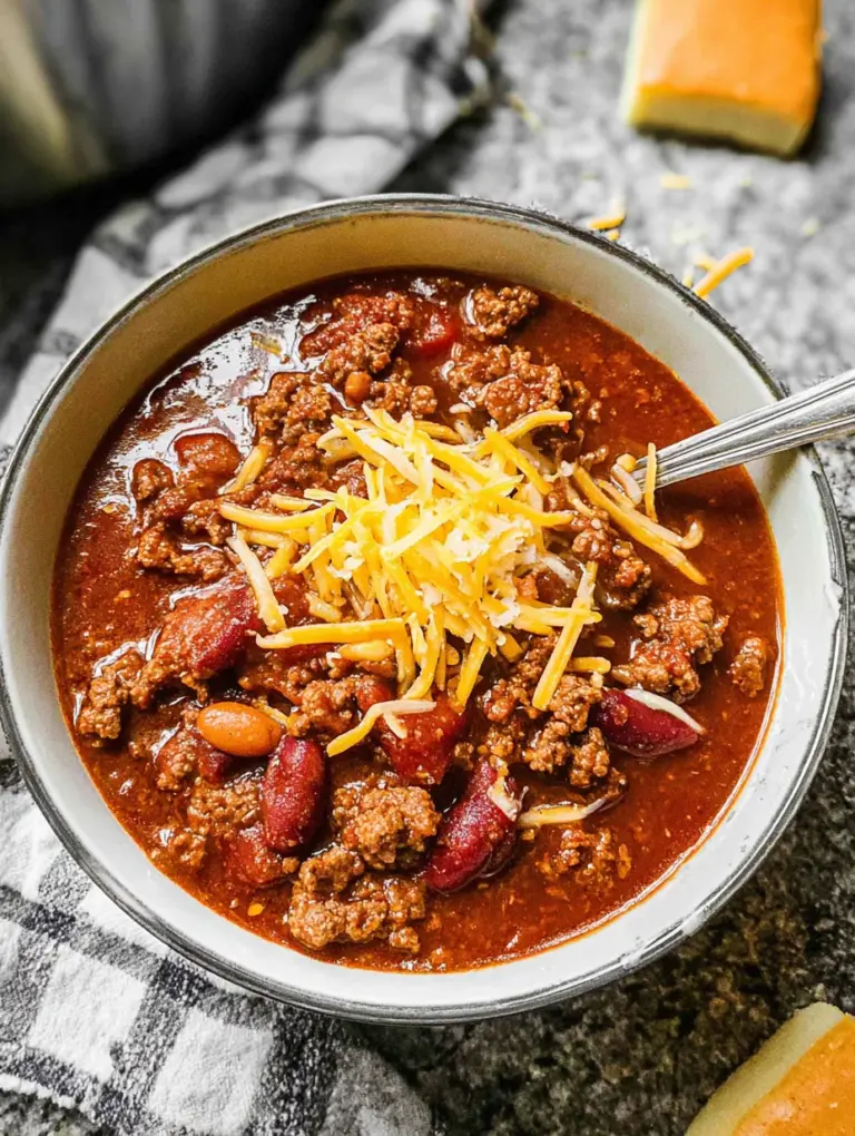 Easy Homemade Chili