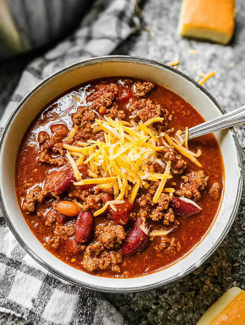 Easy Homemade Chili
