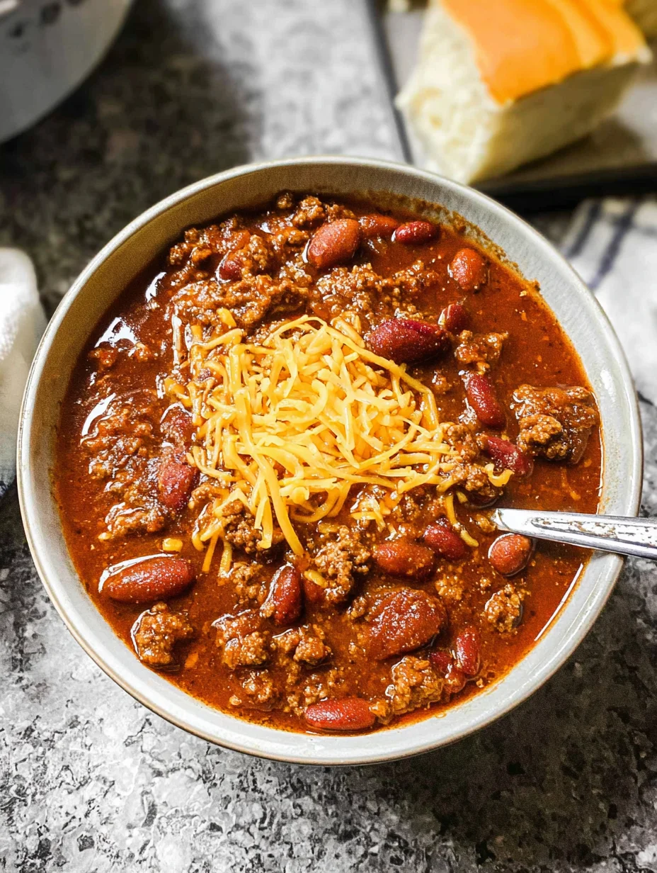 Easy Homemade Chili