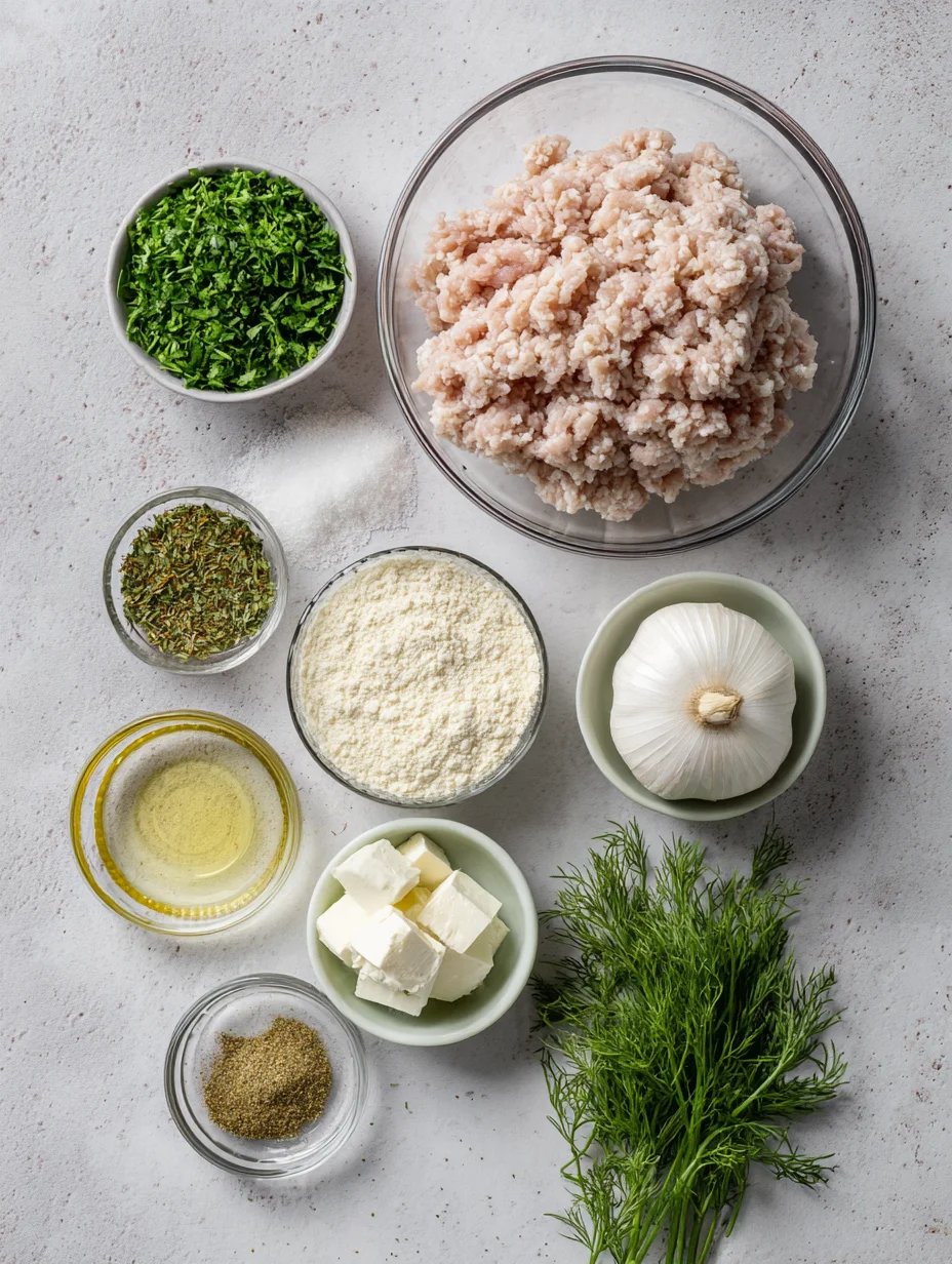 Greek Chicken Meatballs
