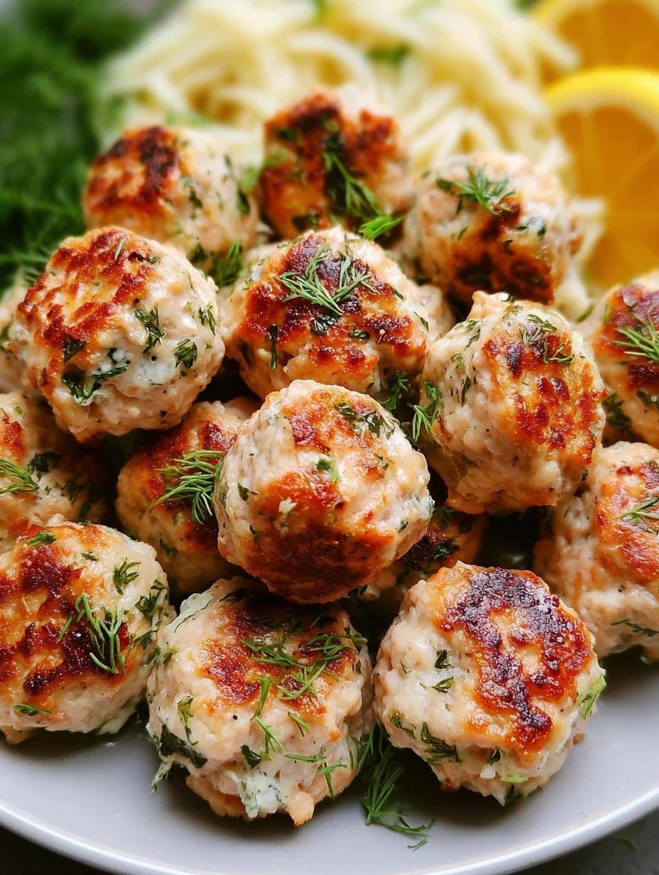 Greek Chicken Meatballs