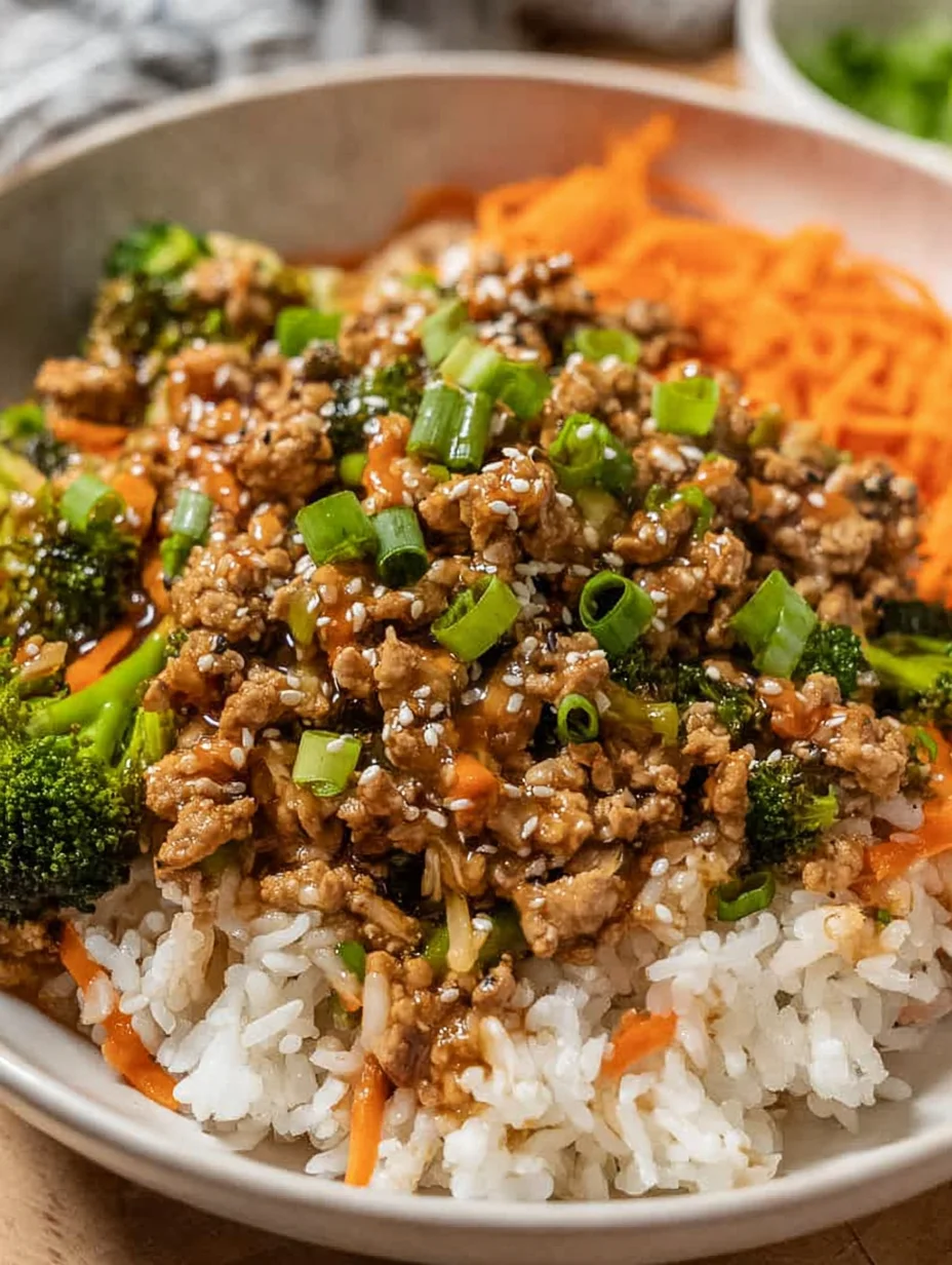 Ground Turkey Teriyaki Stir Fry
