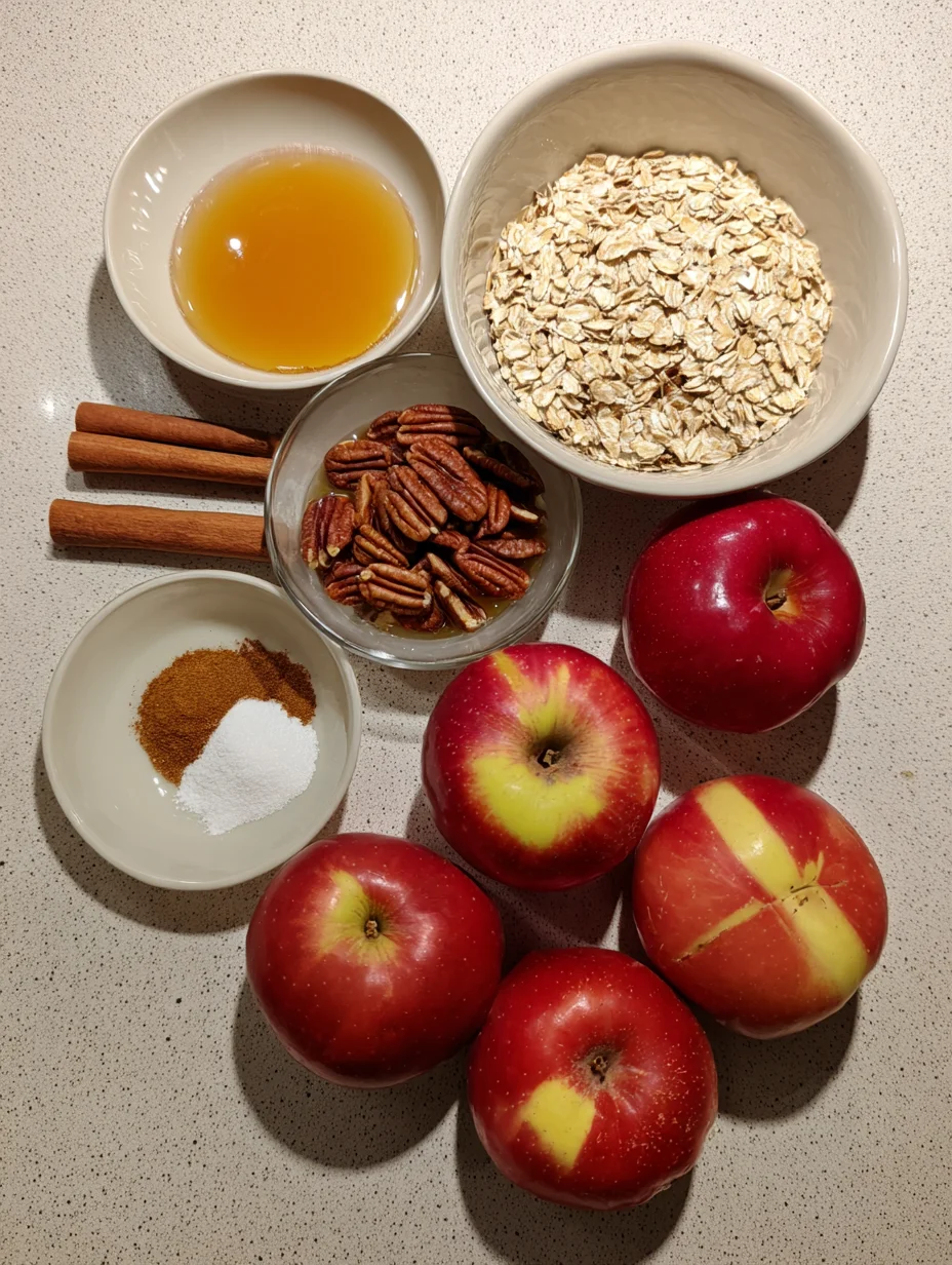 Healthy Breakfast Apple Crumble