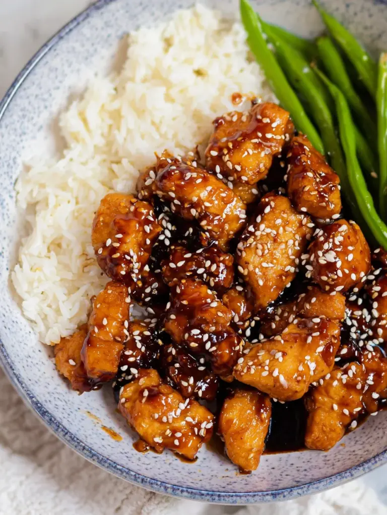 Healthy Sesame Chicken