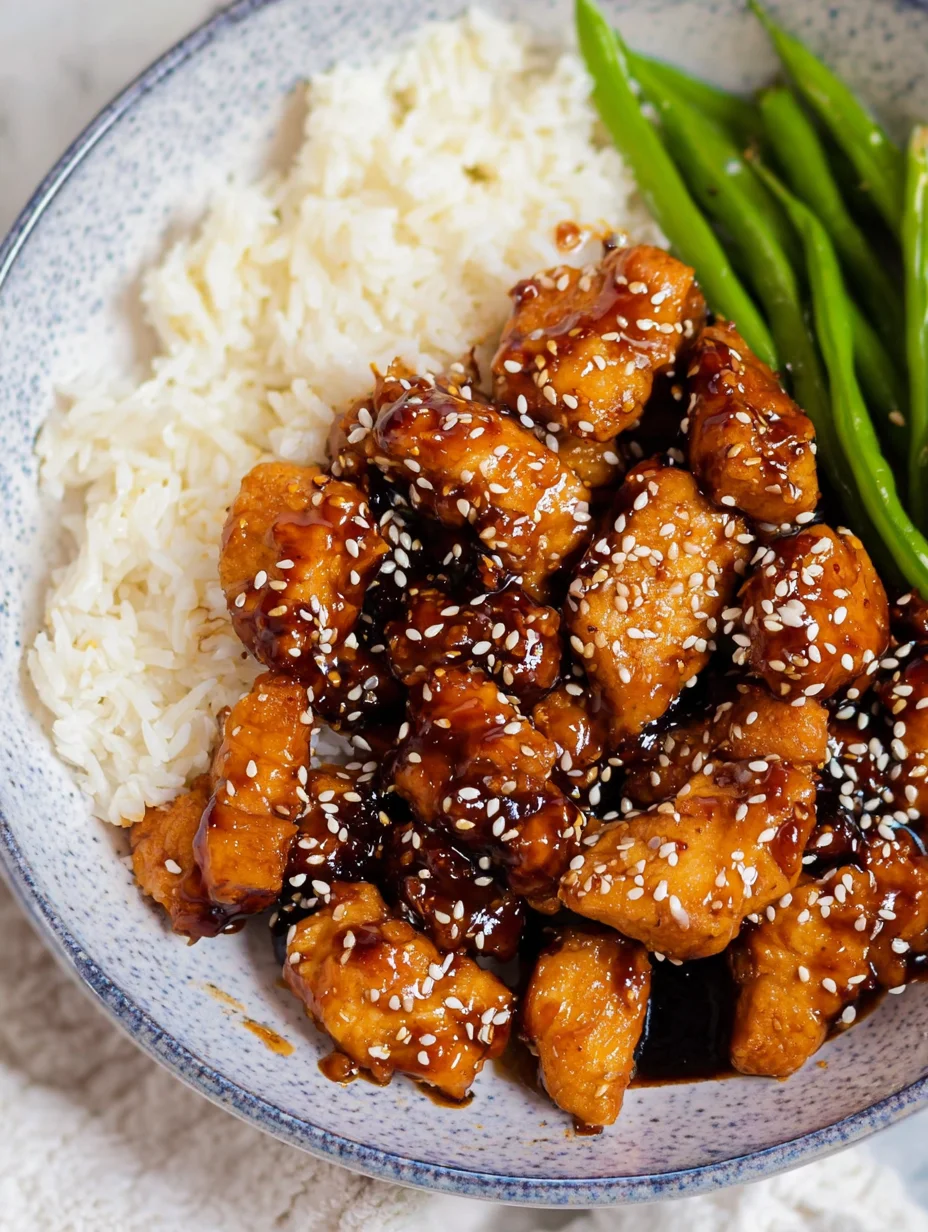 Healthy Sesame Chicken