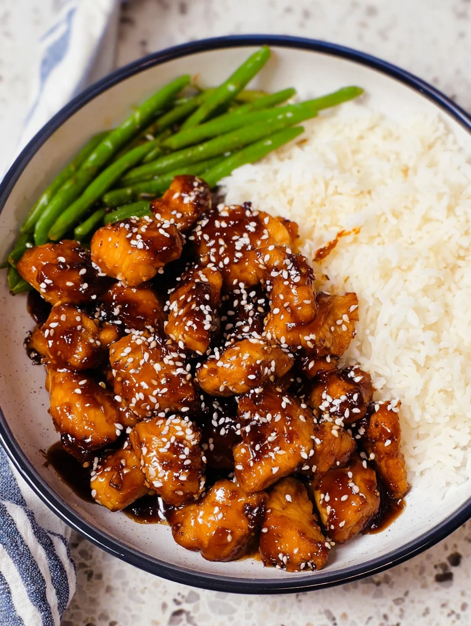 Healthy Sesame Chicken