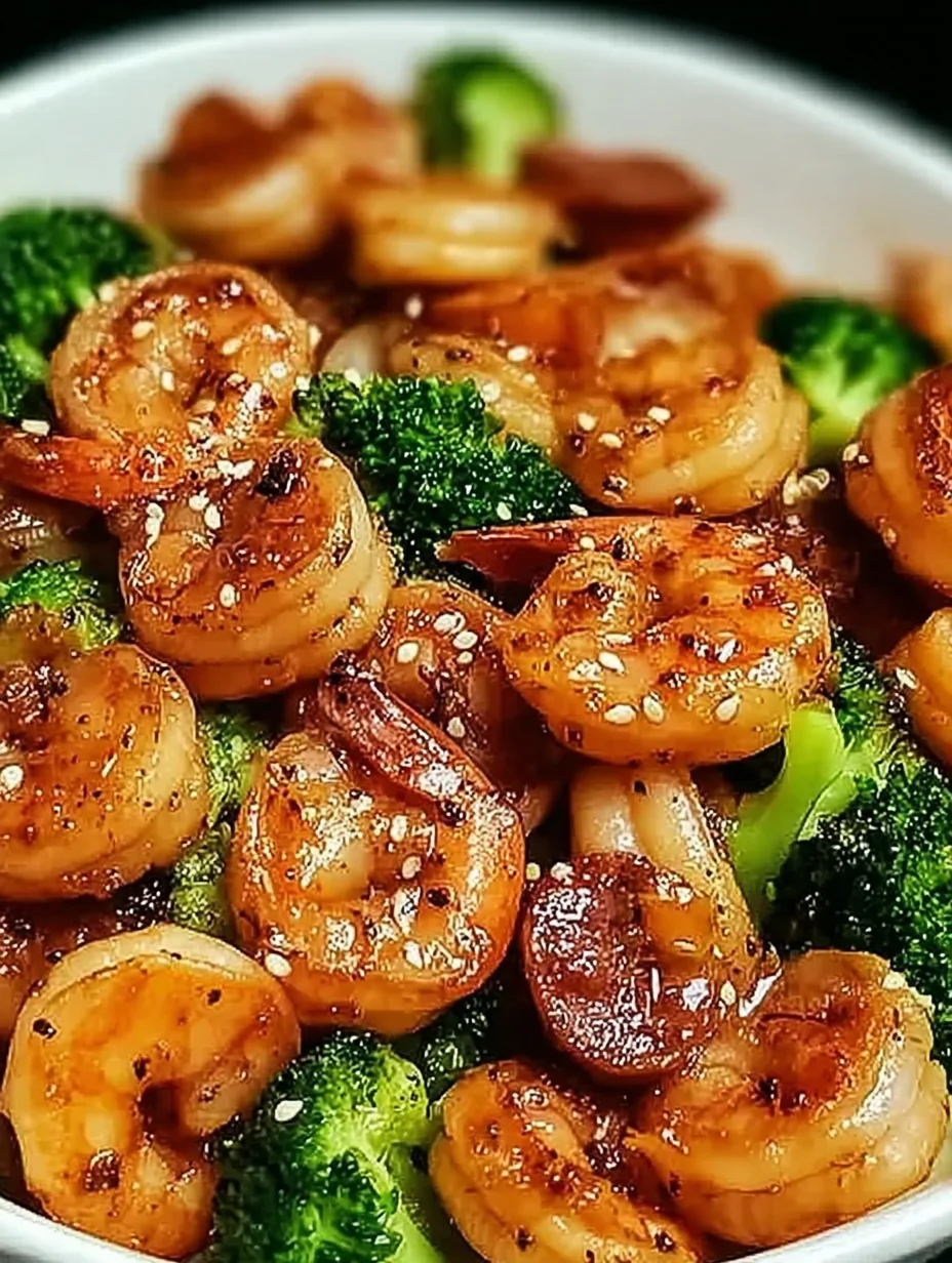 High-Protein Honey Garlic Shrimp