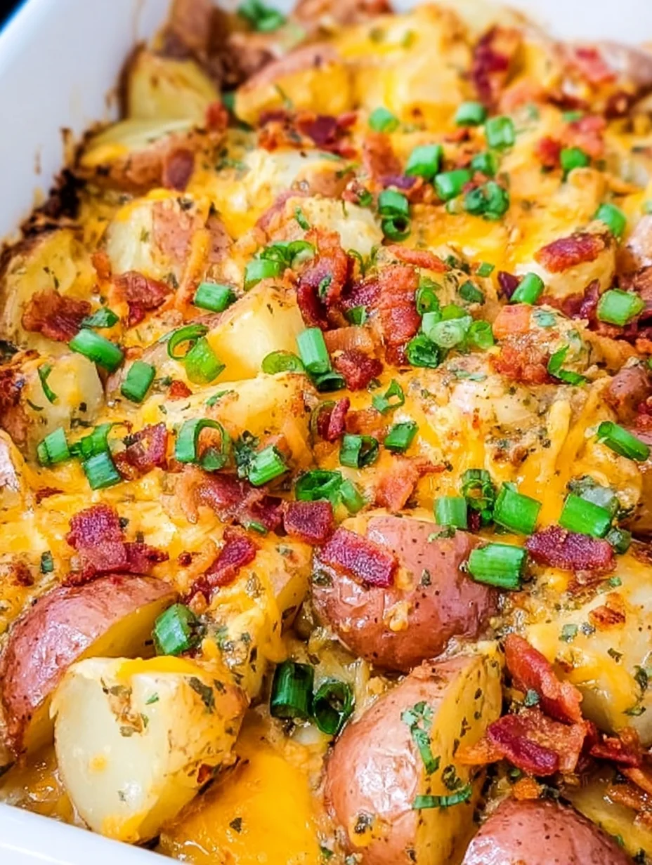 Loaded Chicken and Potato Casserole