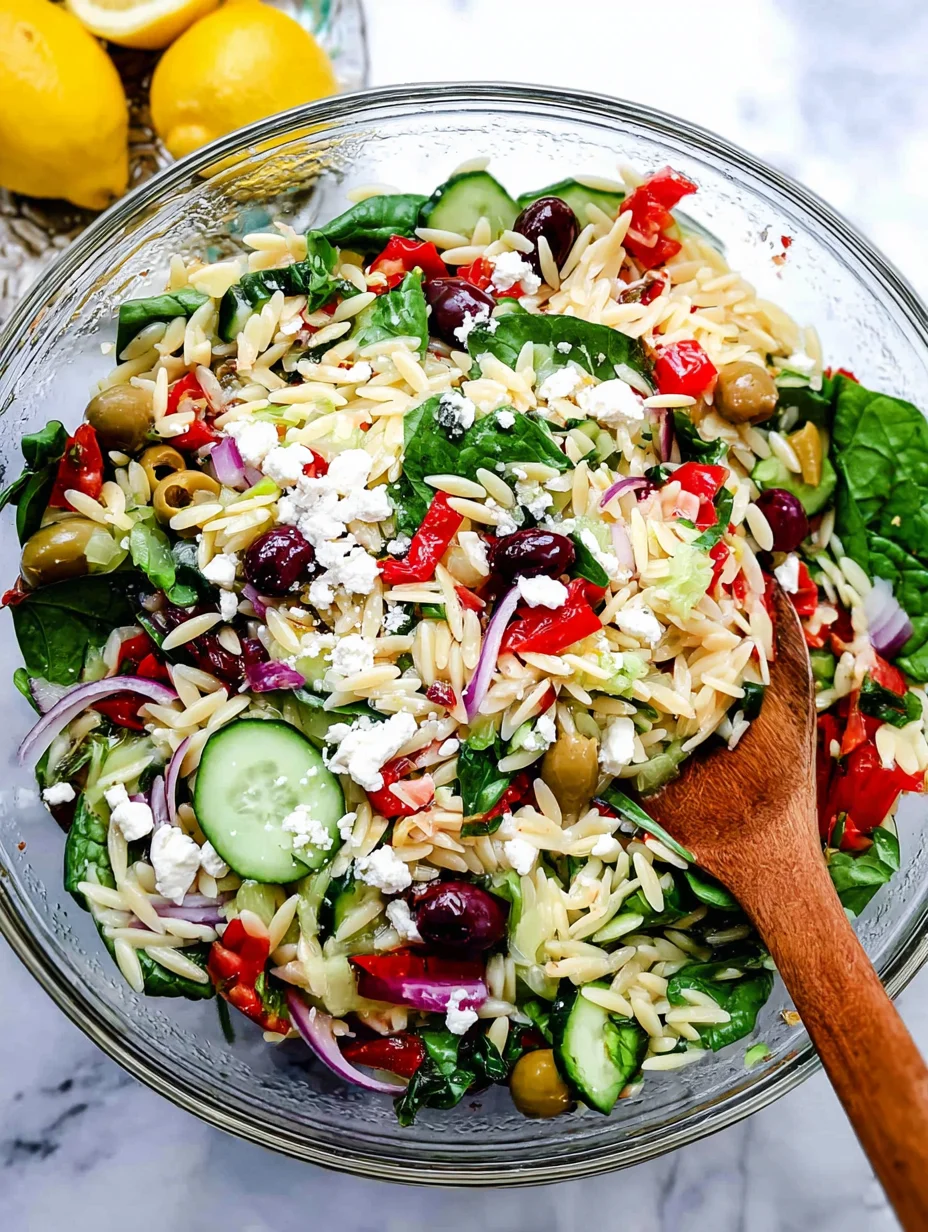 Mediterranean Orzo Salad
