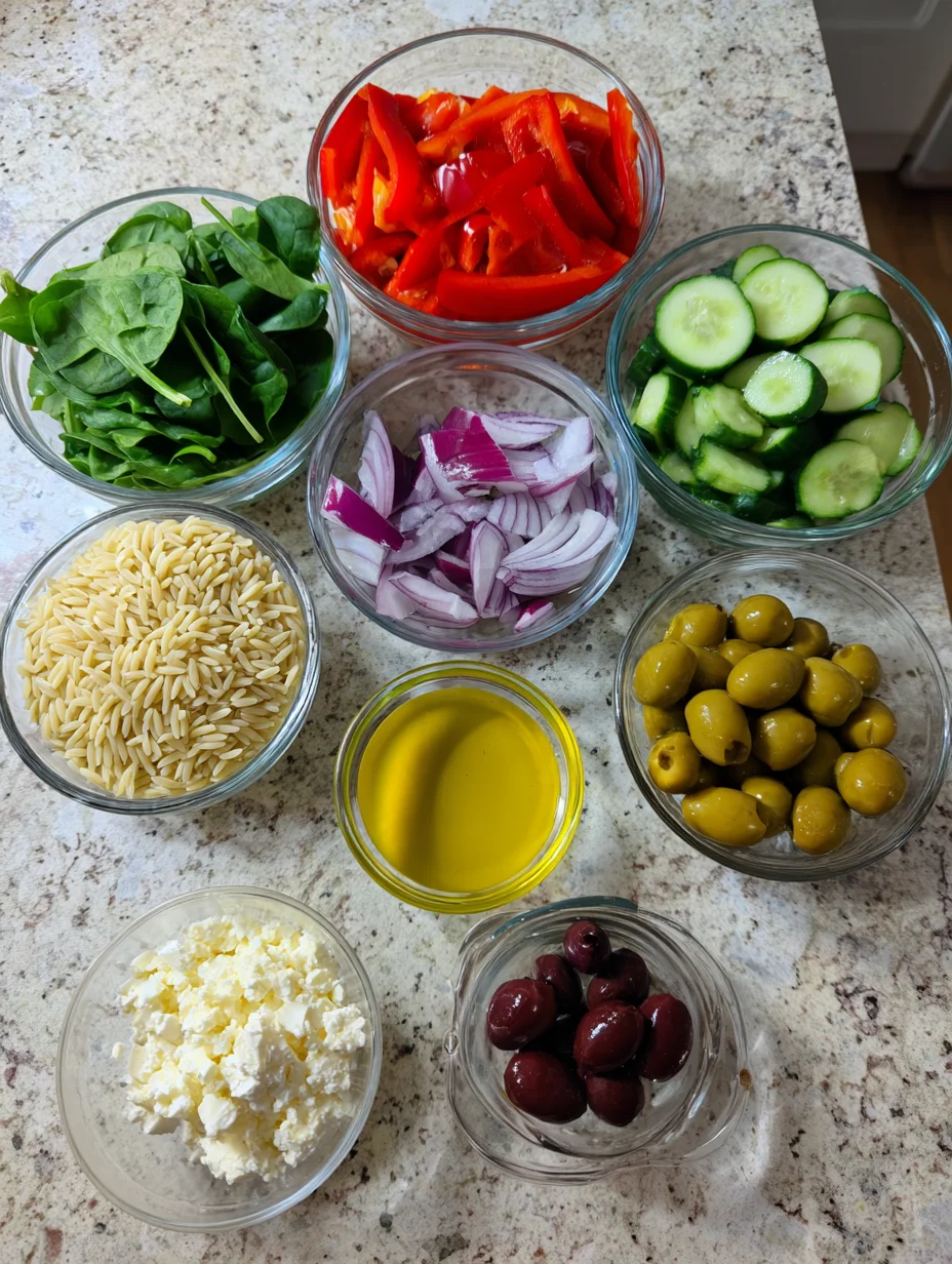 Mediterranean Orzo Salad