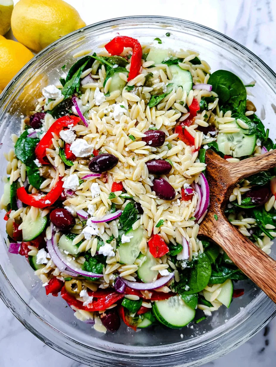 Mediterranean Orzo Salad