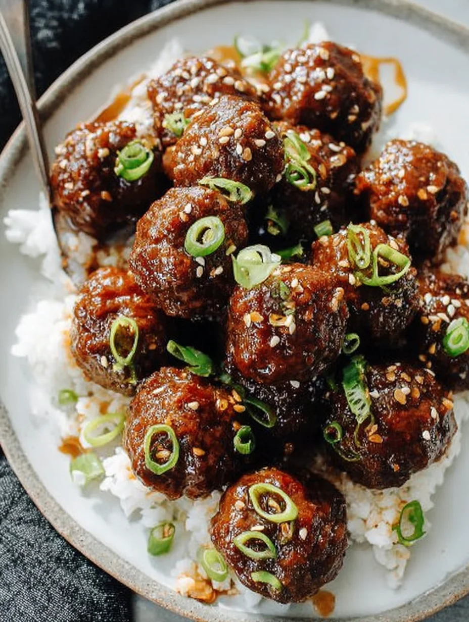 Mongolian Meatballs