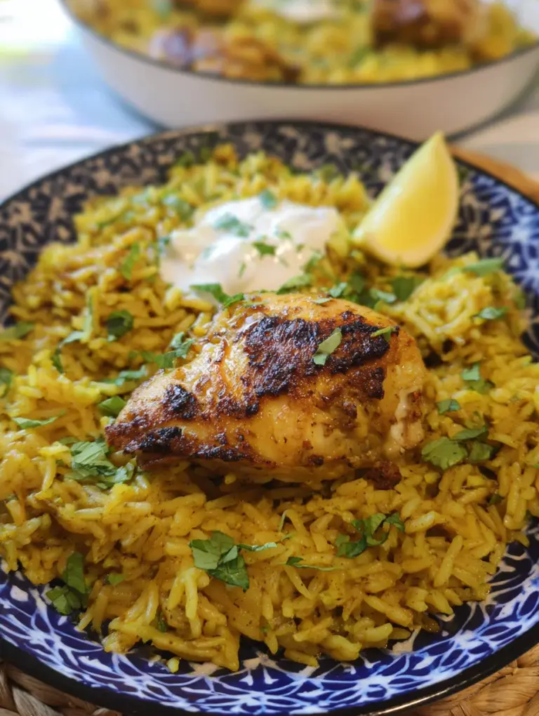Moroccan Chicken & Rice