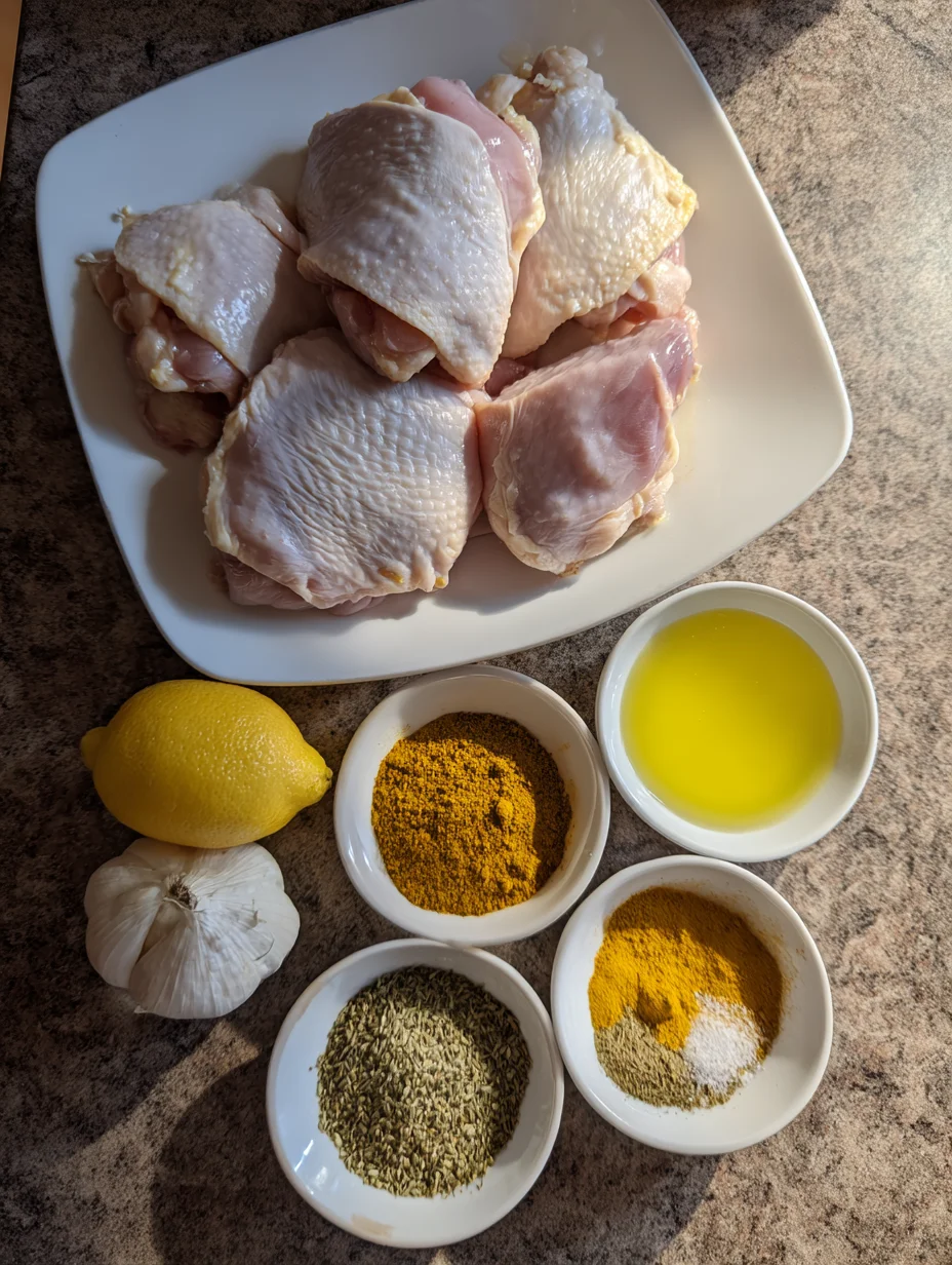 Moroccan Chicken & Rice