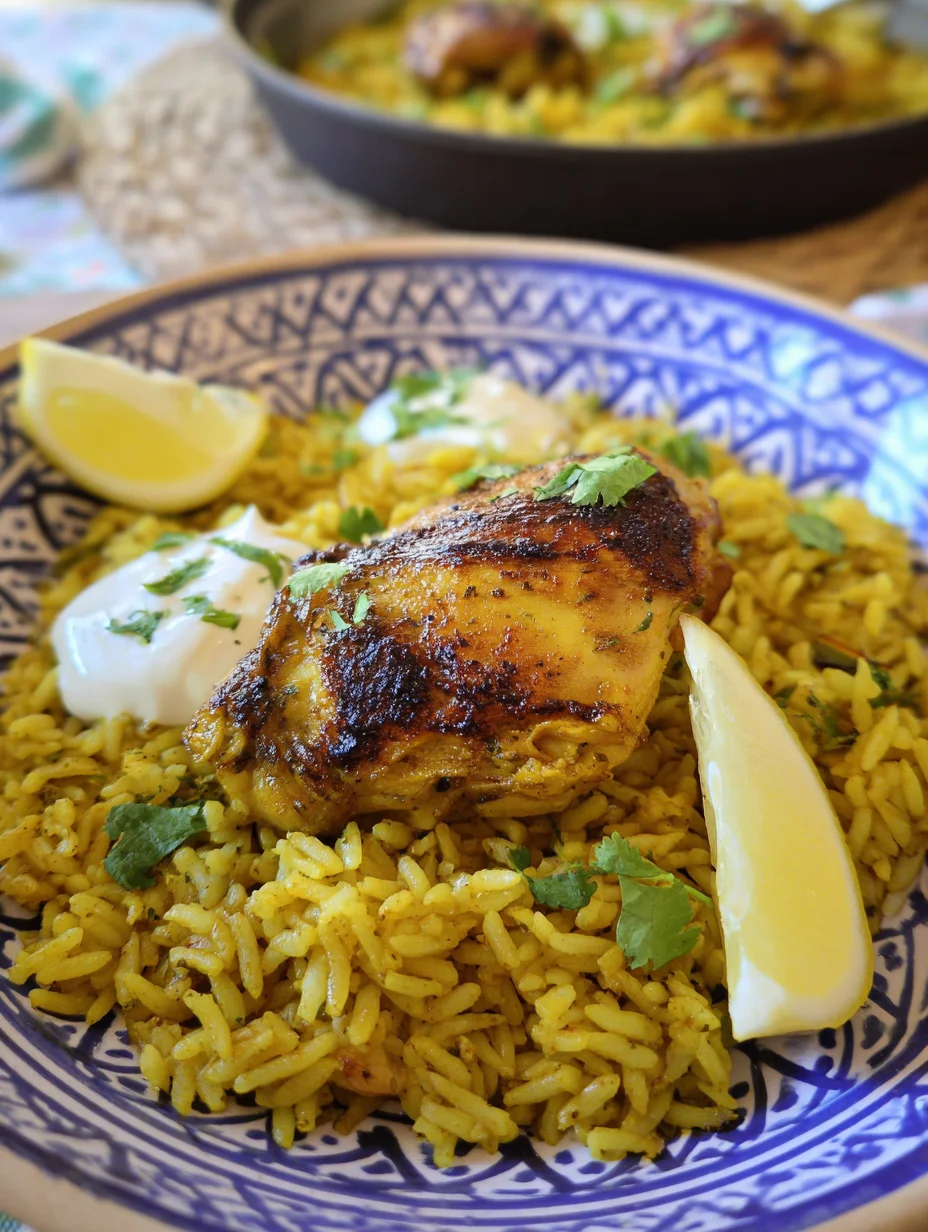 Moroccan Chicken & Rice