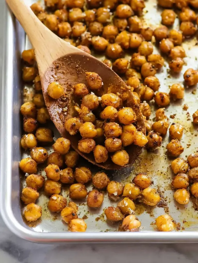 Oven Roasted Chickpeas
