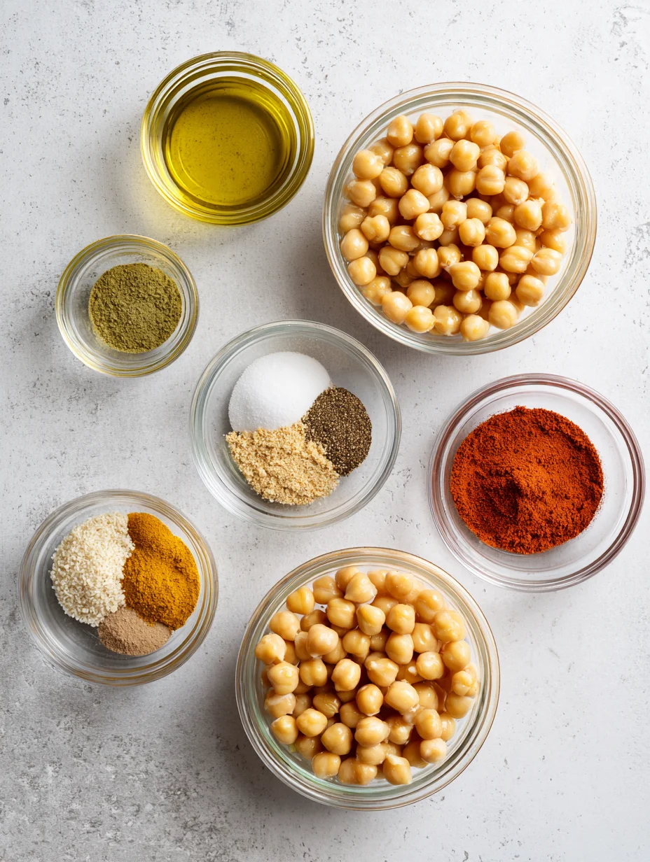 Oven Roasted Chickpeas
