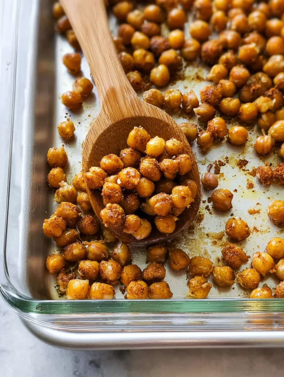 Oven Roasted Chickpeas