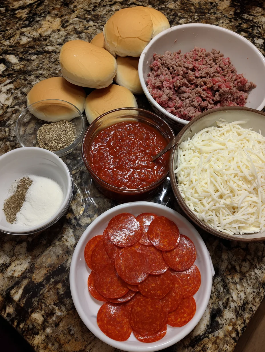 Pizza Burgers