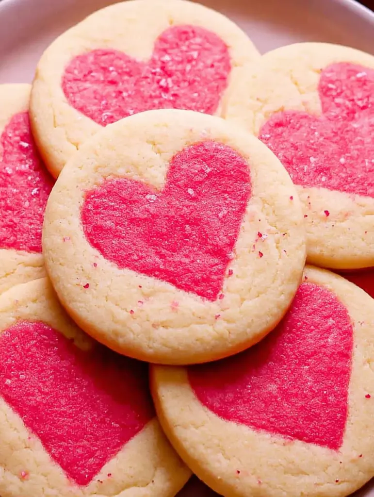 Slice and Bake Valentine's Day Cookies