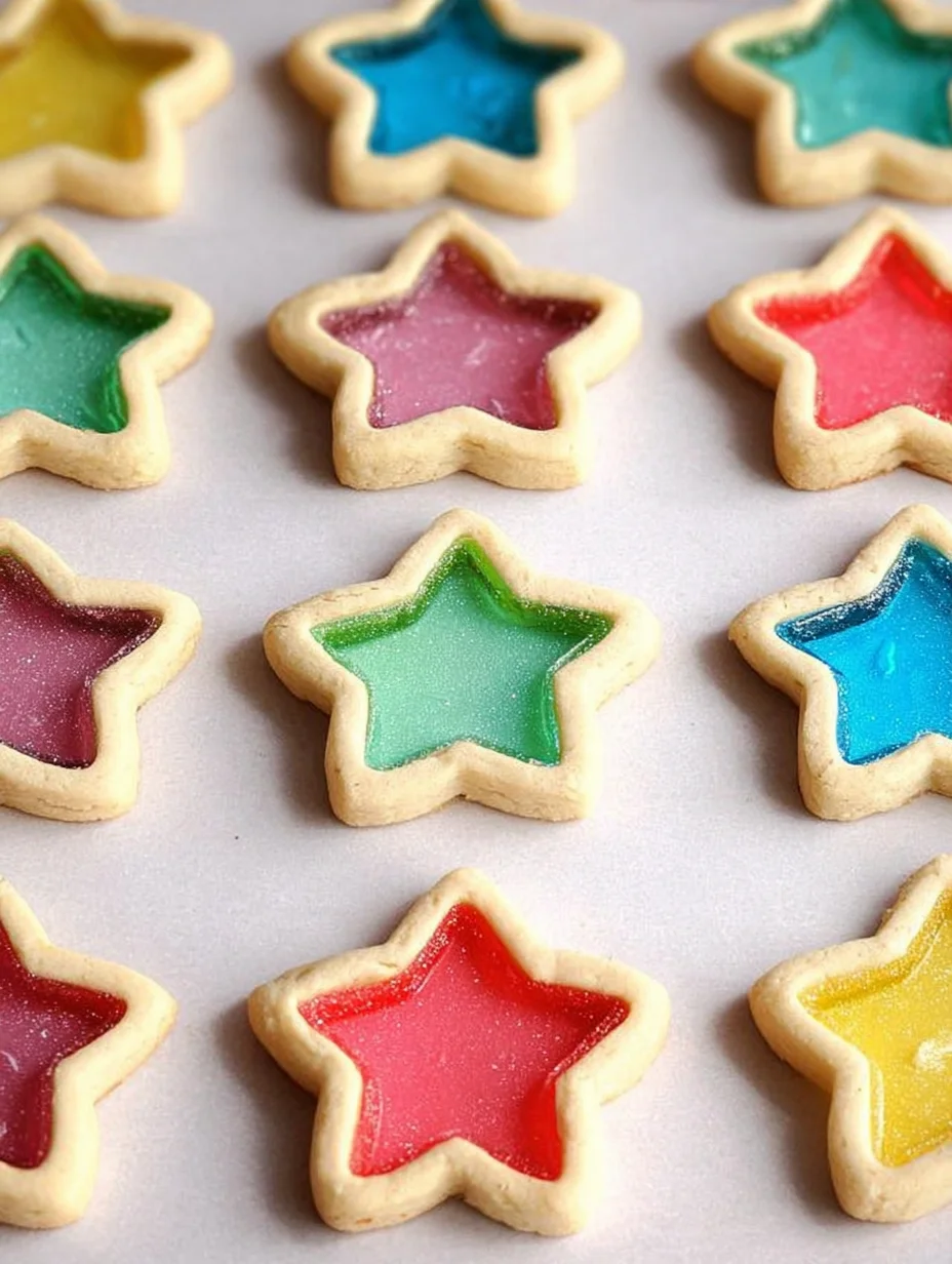 Stained Glass Cookies